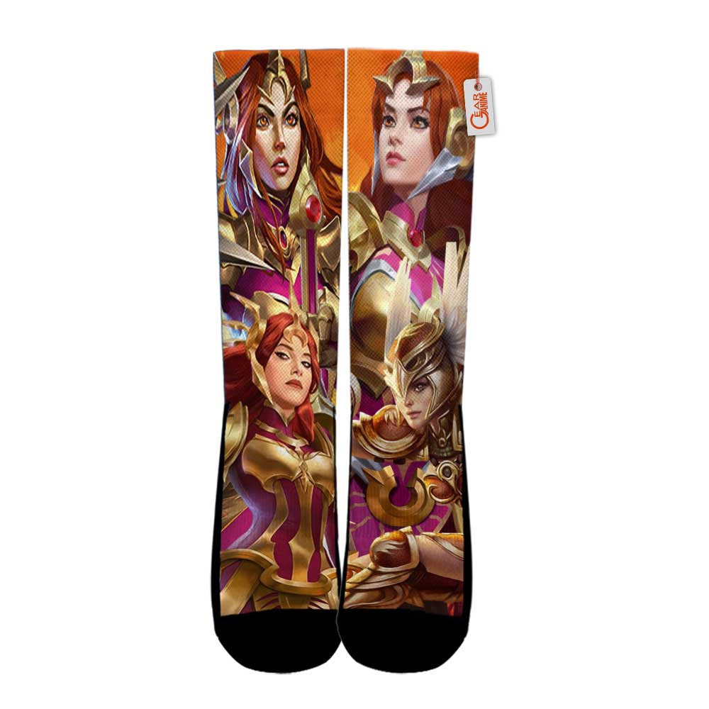 Leona Socks LOL Game Collection - FREE with shoes order