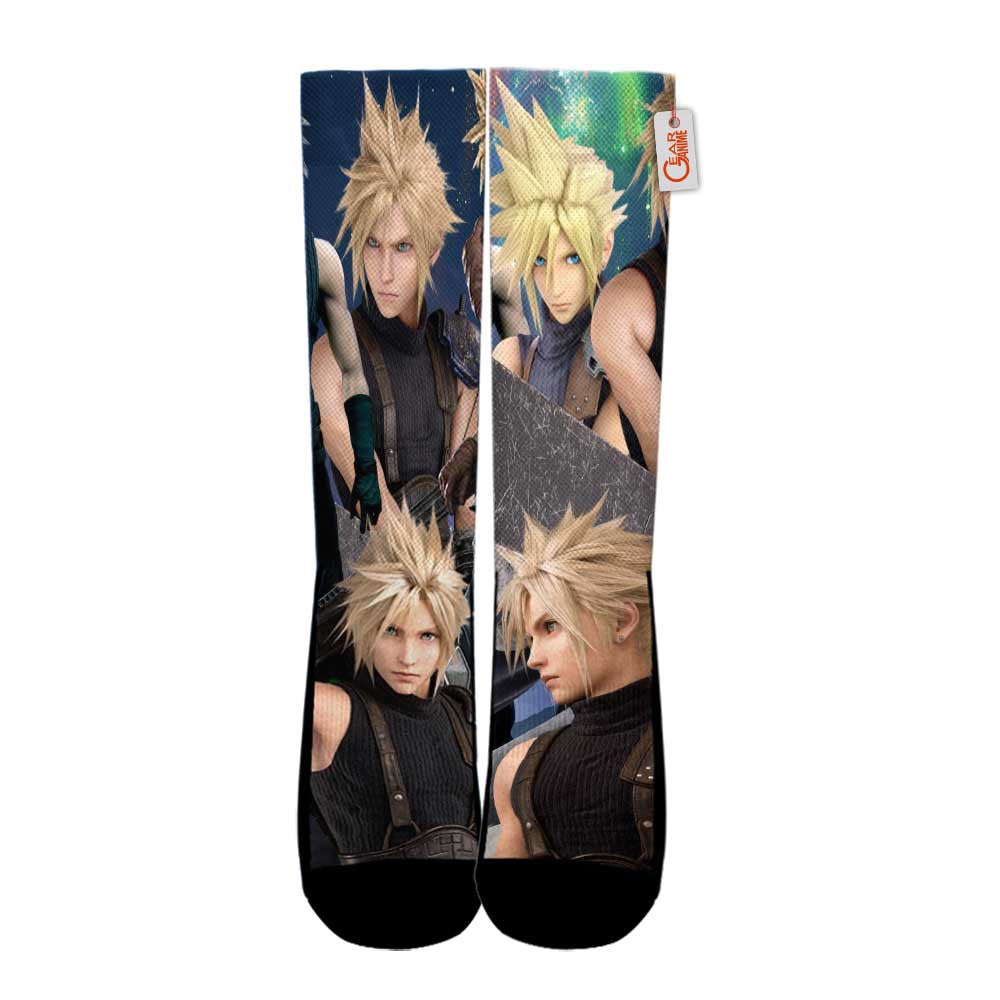 Cloud Strife Socks Game Collection - FREE with shoes order