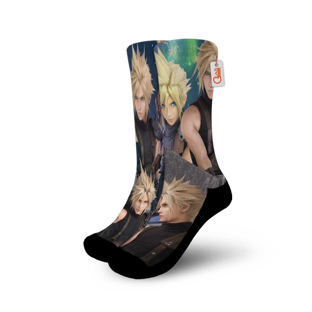 Cloud Strife Socks Game Collection - FREE with shoes order