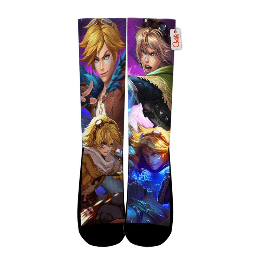 Ezreal Socks LOL Game Collection - FREE with shoes order