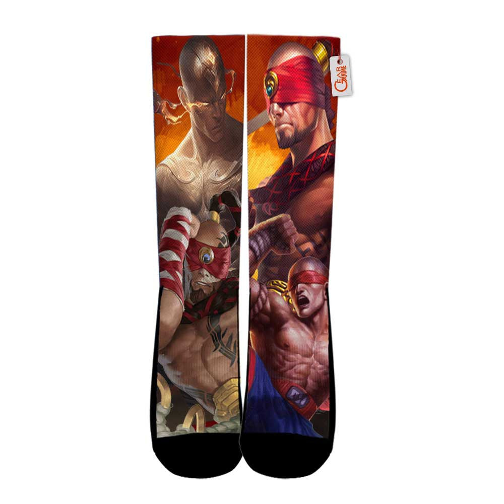 Lee Sin Socks LOL Game Collection - FREE with shoes order
