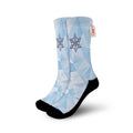 Cryo Ice Element Socks Genshin Impact Game Collection - FREE with shoes order