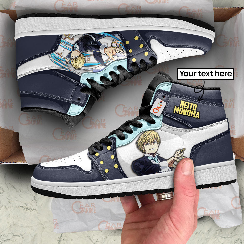 Neito Monoma Custom High-Top Sneakers Personalized Shoes