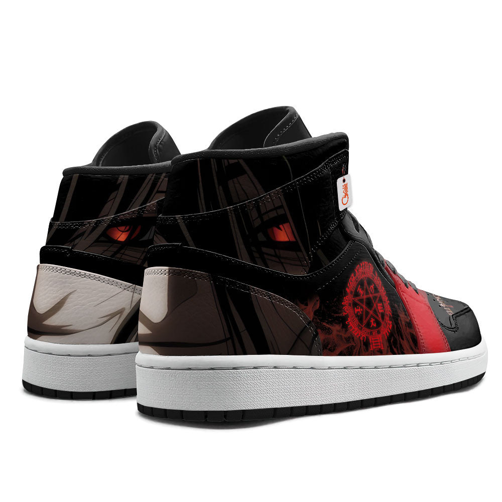 Hellsing Alucard Hand Symbol Custom High-Top Sneakers