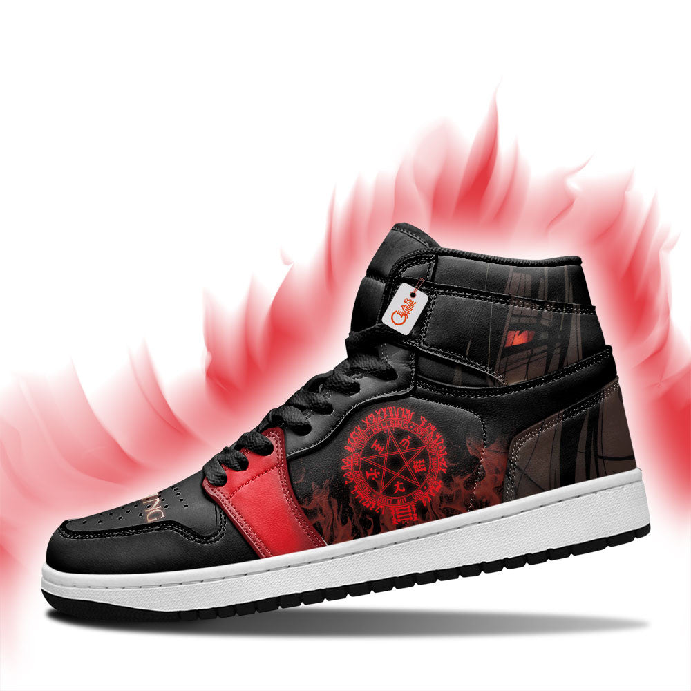 Hellsing Alucard Hand Symbol Custom High-Top Sneakers