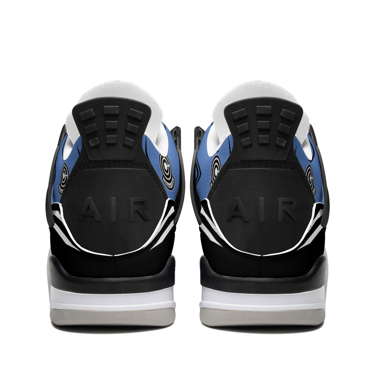 Capsule Corp Retro 4 Sneakers White Version Custom Name