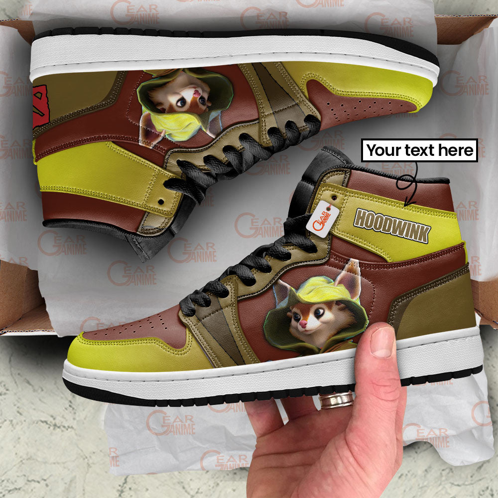 Hoodwink High-Top Sneakers Custom Personalized Name