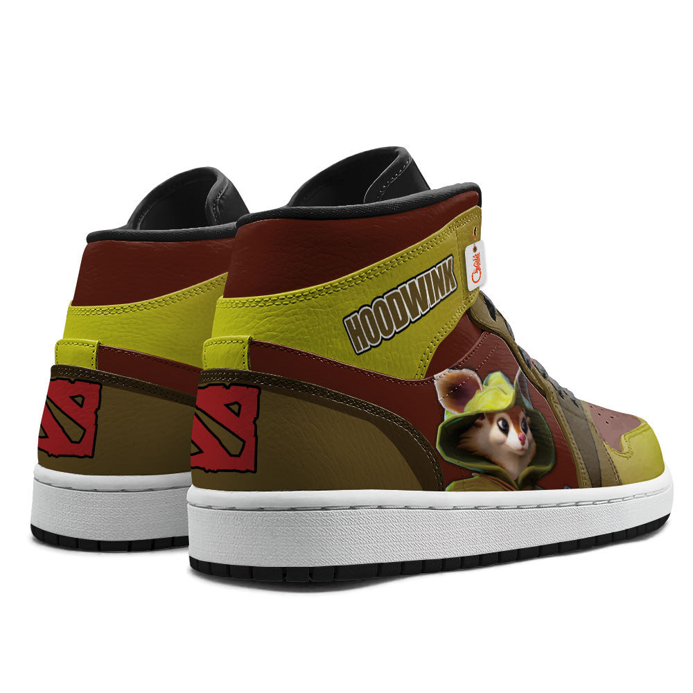 Hoodwink High-Top Sneakers Custom Personalized Name