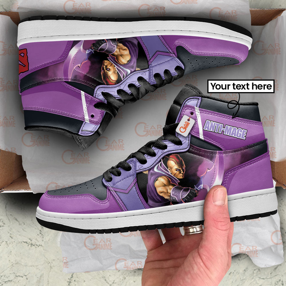 Anti-Mage High-Top Sneakers Custom Personalized Name