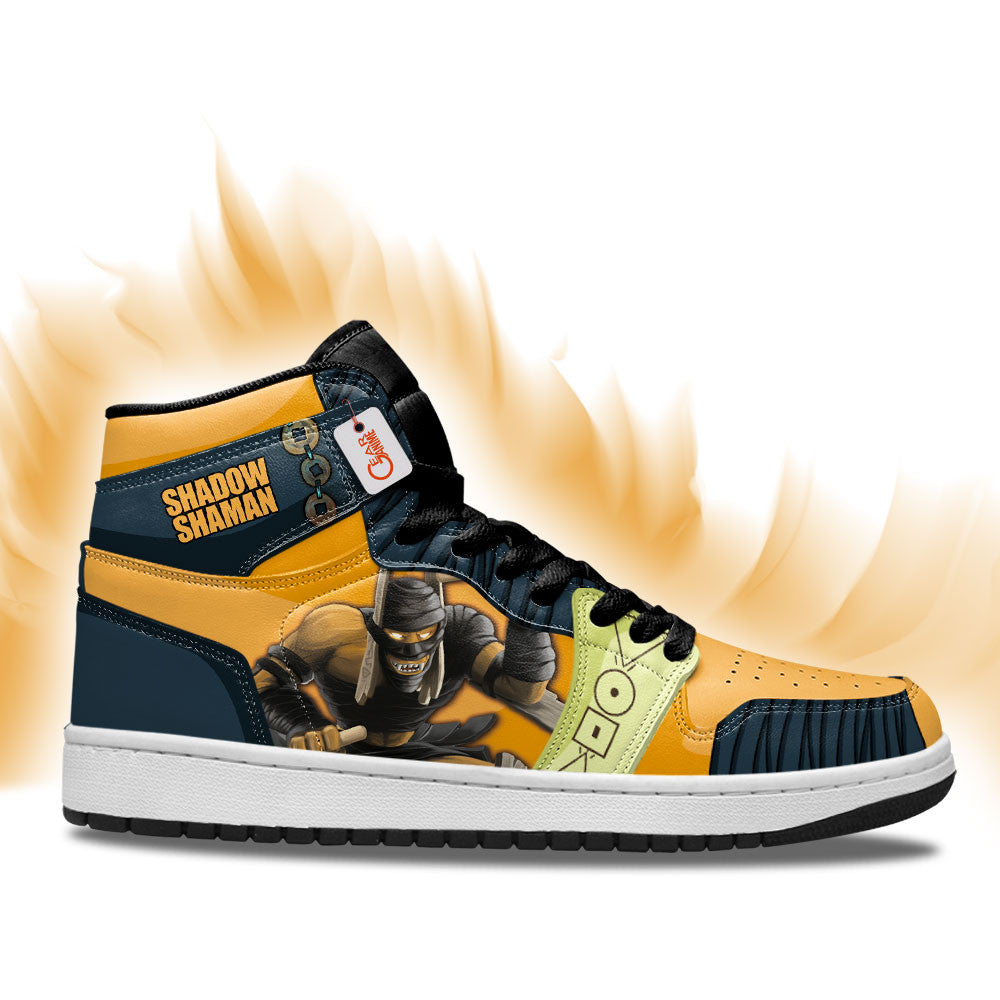 Shadow Shaman High-Top Sneakers Custom Personalized Name