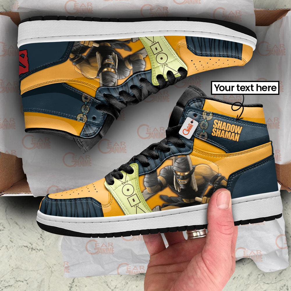 Shadow Shaman High-Top Sneakers Custom Personalized Name