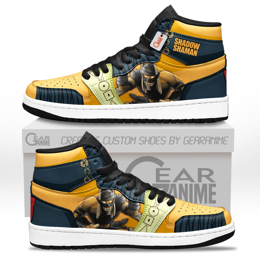 Shadow Shaman High-Top Sneakers Custom Personalized Name