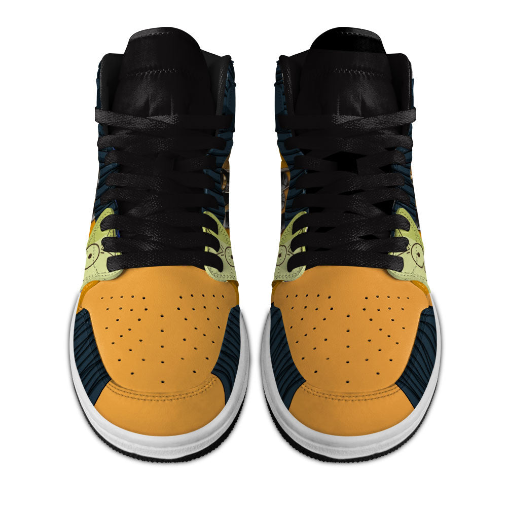 Shadow Shaman High-Top Sneakers Custom Personalized Name