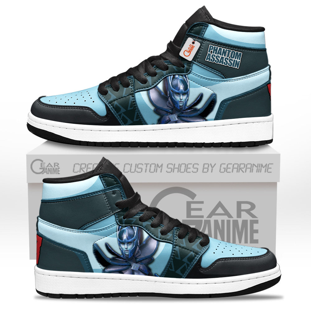 Phantom Assassin High-Top Sneakers Custom Personalized Name