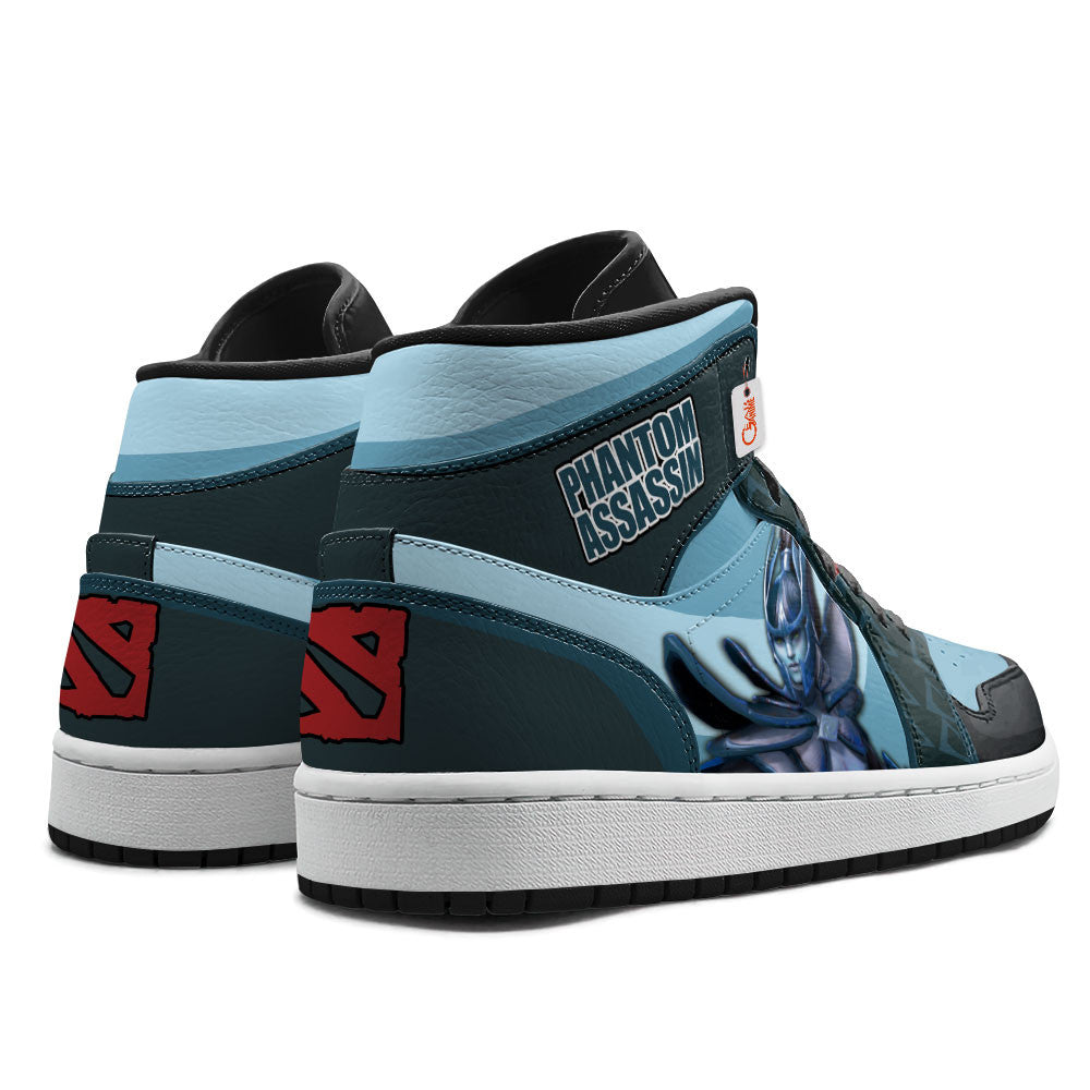 Phantom Assassin High-Top Sneakers Custom Personalized Name