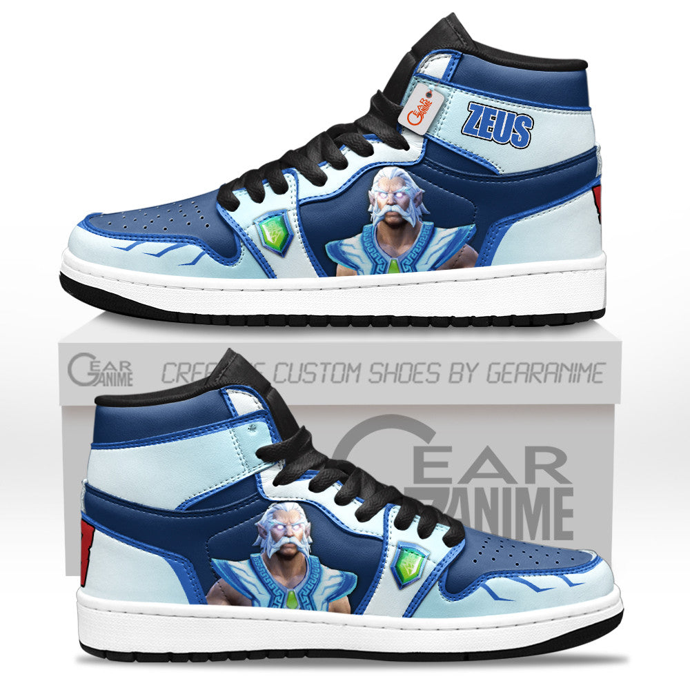 Zeus High-Top Sneakers Custom Personalized Name