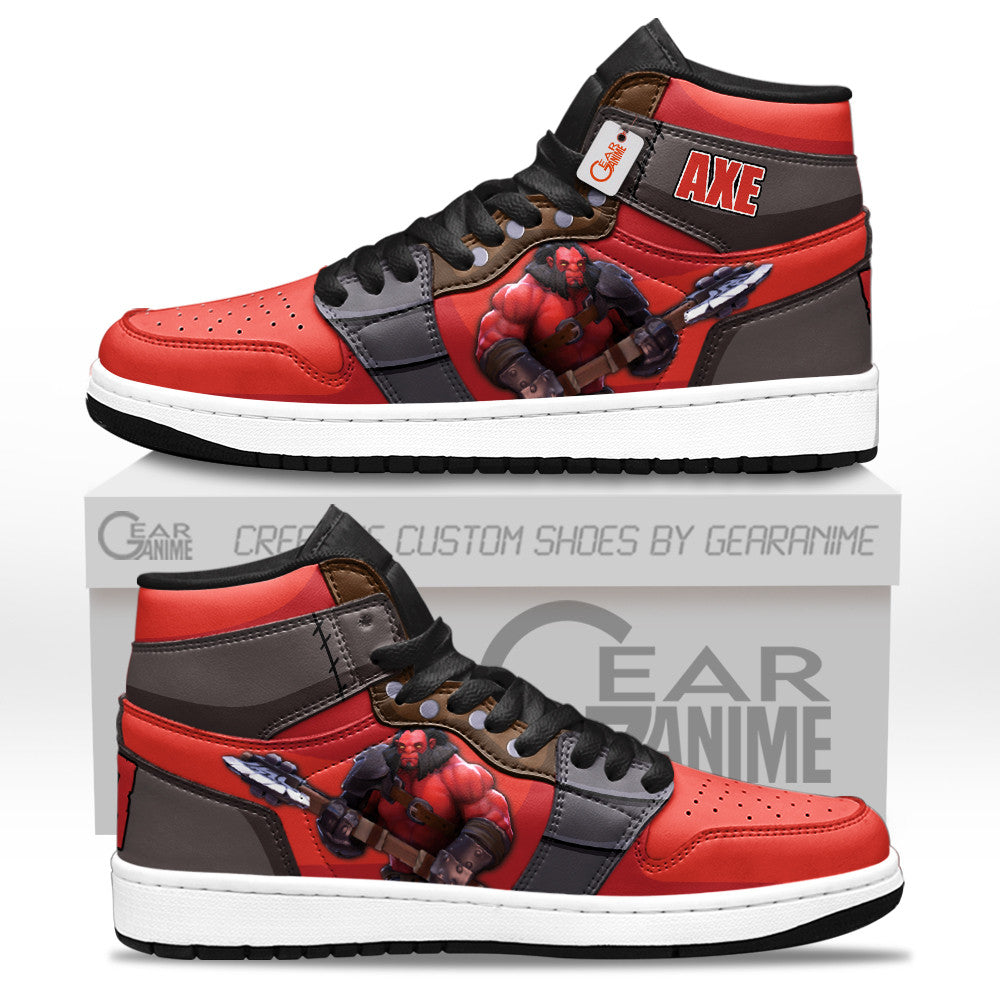 Axe High-Top Sneakers Custom Personalized Name