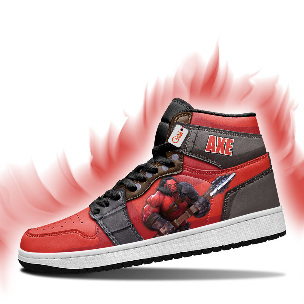 Axe High-Top Sneakers Custom Personalized Name