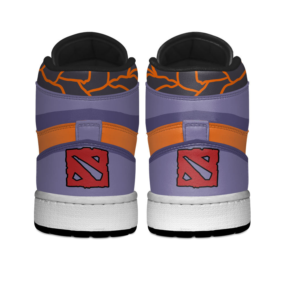 Lion High-Top Sneakers Custom Personalized Name