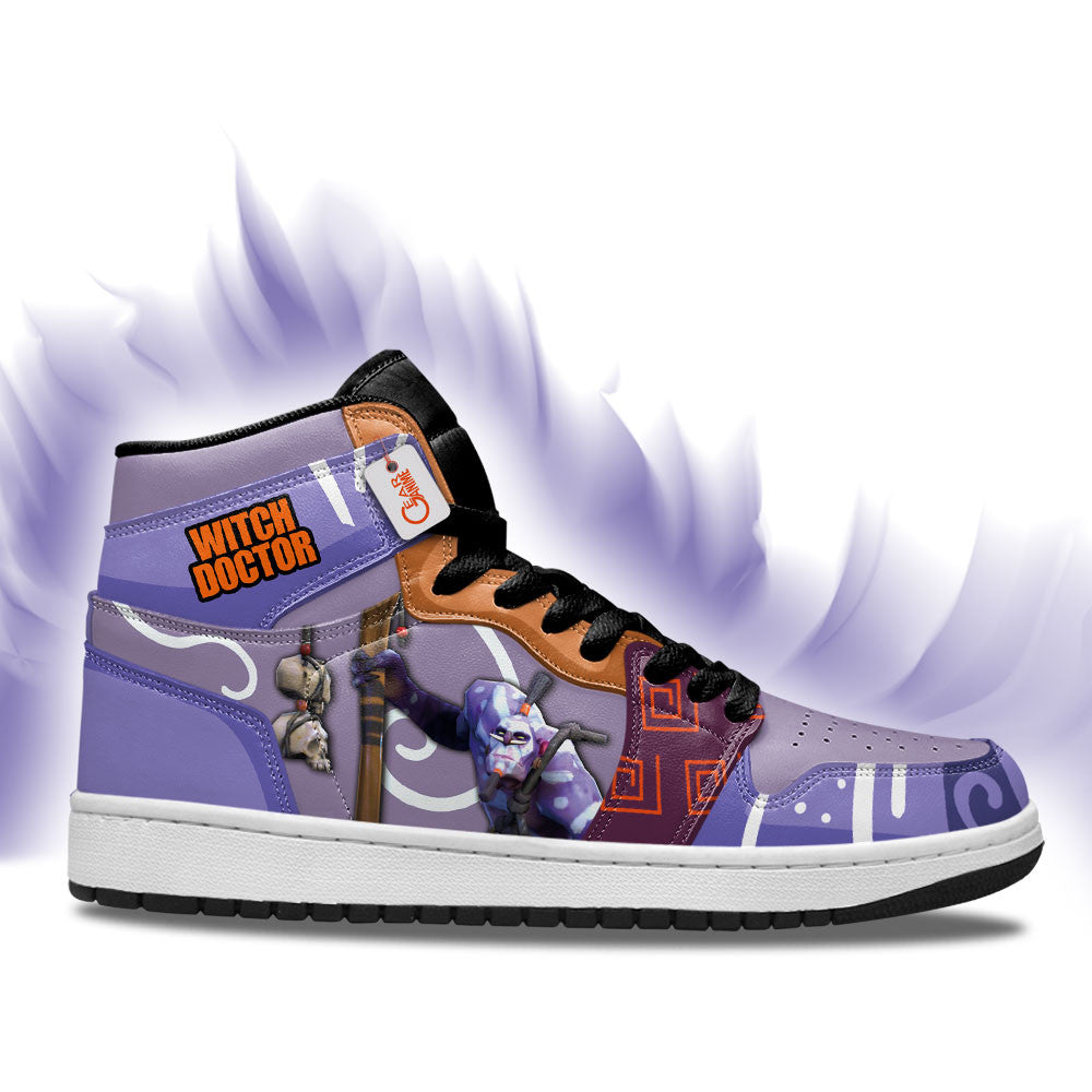 Witch Doctor Dota Personalized High-Top Sneakers