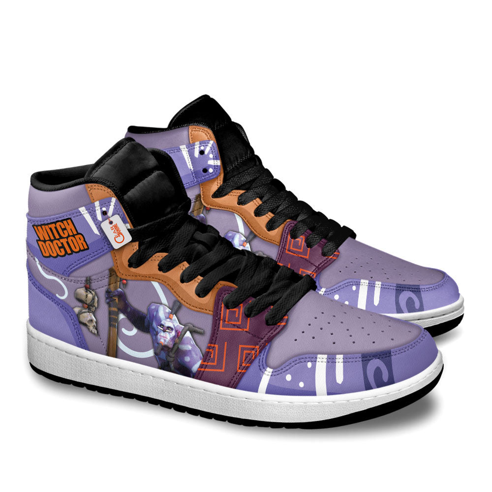 Witch Doctor Dota Personalized High-Top Sneakers