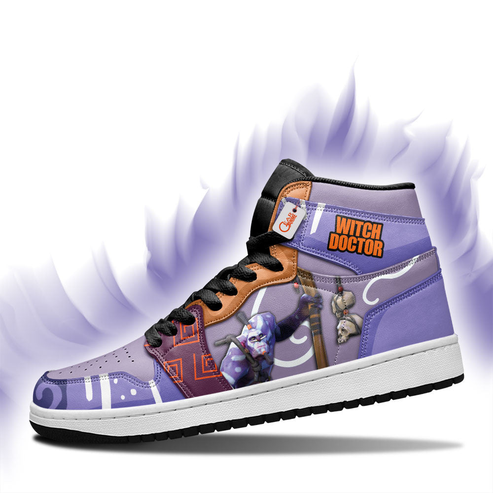 Witch Doctor Dota Personalized High-Top Sneakers