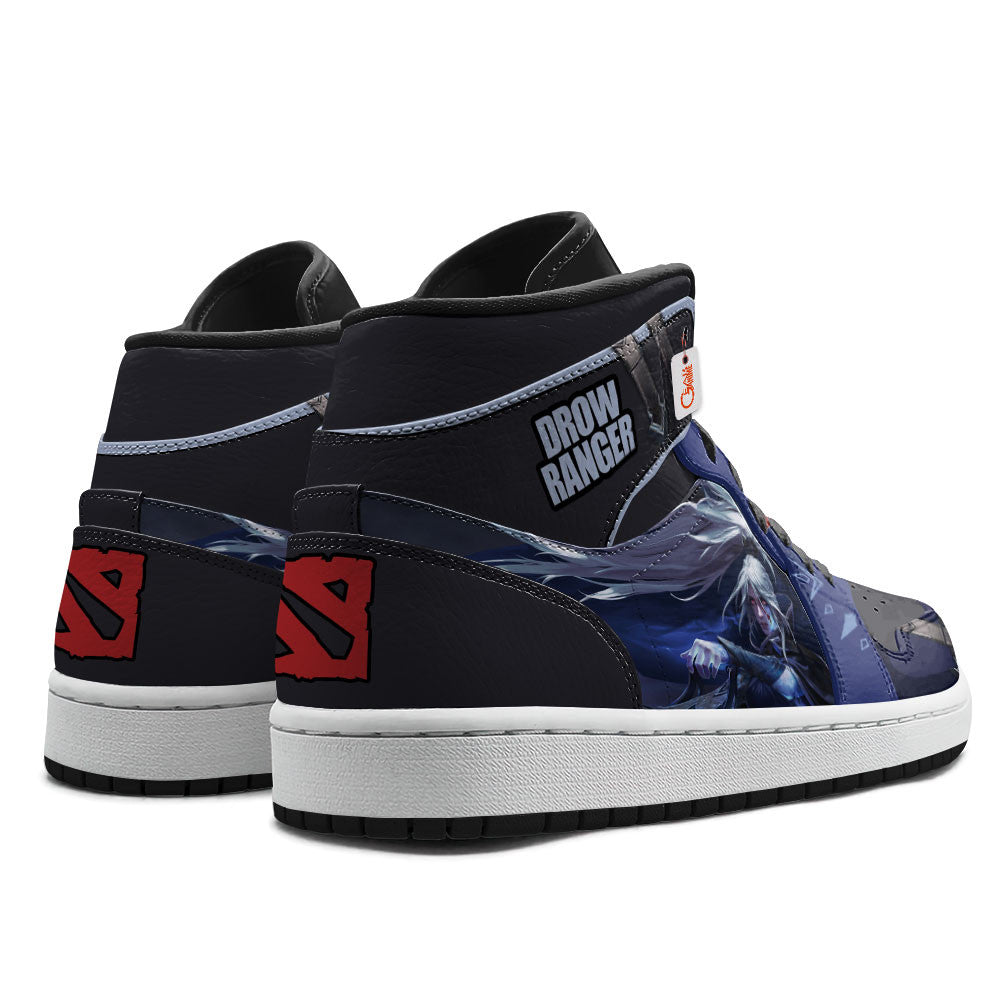 Drow Ranger High-Top Sneakers Custom Personalized Name