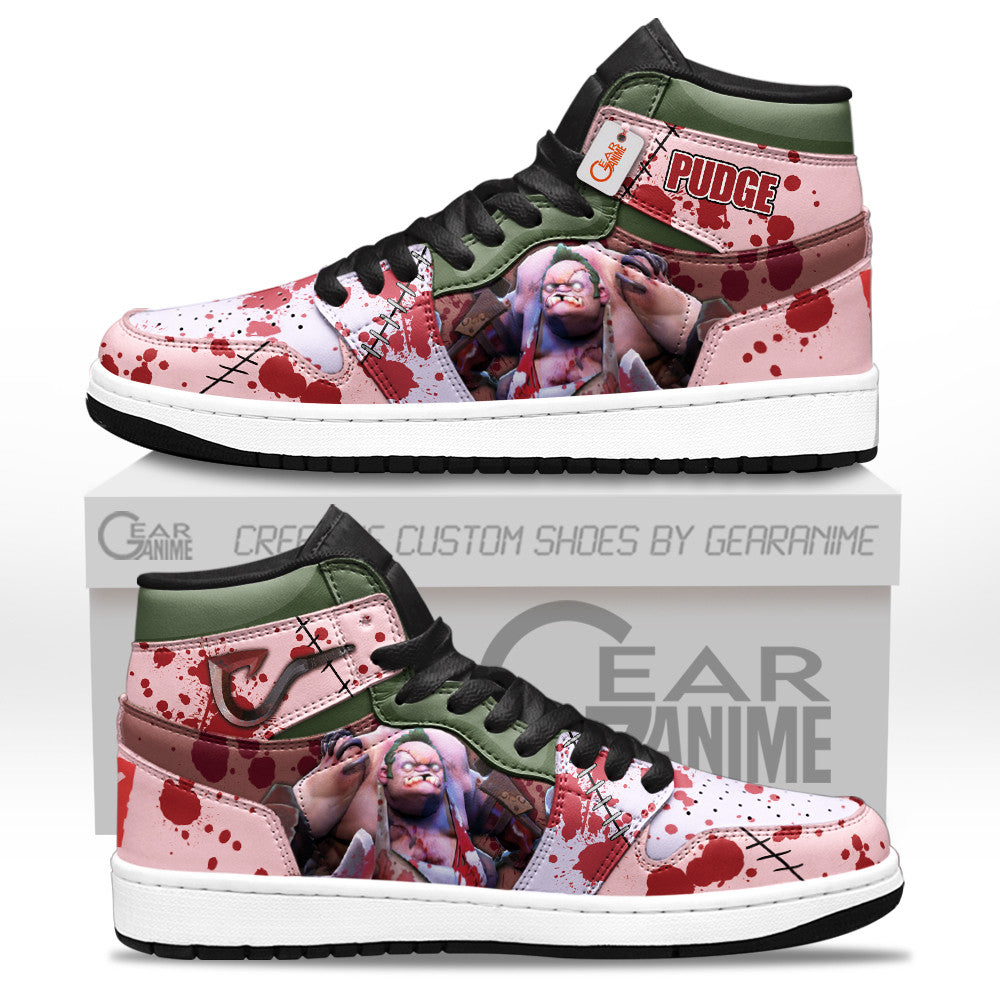 Pudge High-Top Sneakers Custom Personalized Name