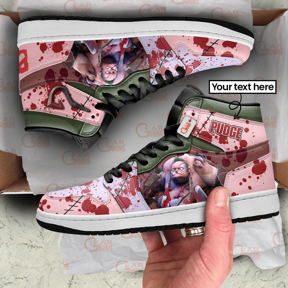 Pudge High-Top Sneakers Custom Personalized Name