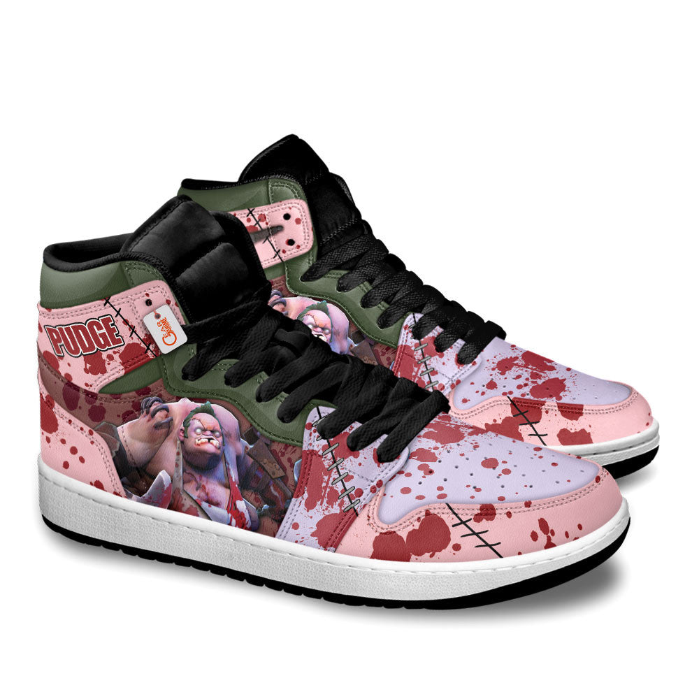 Pudge High-Top Sneakers Custom Personalized Name