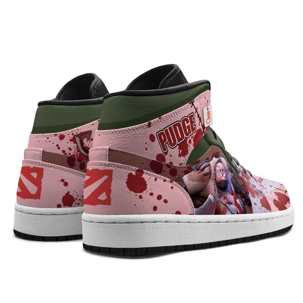 Pudge High-Top Sneakers Custom Personalized Name
