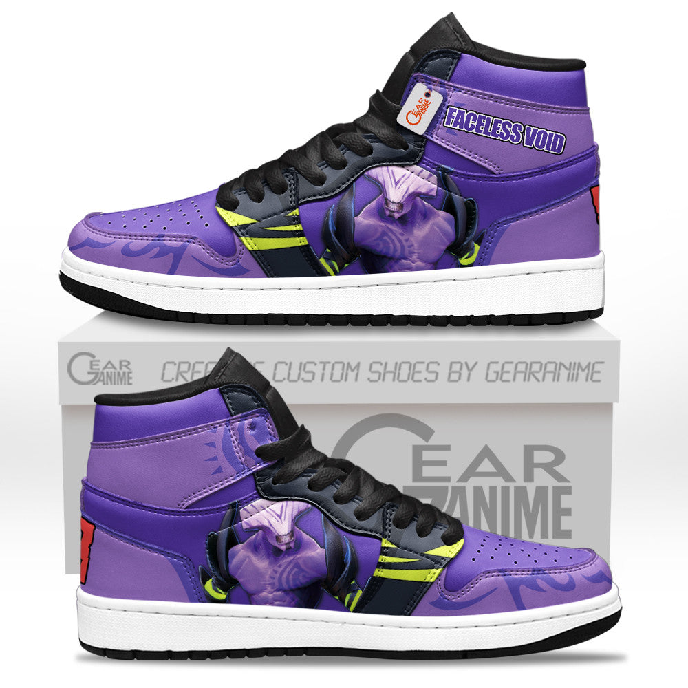 Faceless Void High-Top Sneakers Custom Personalized Name