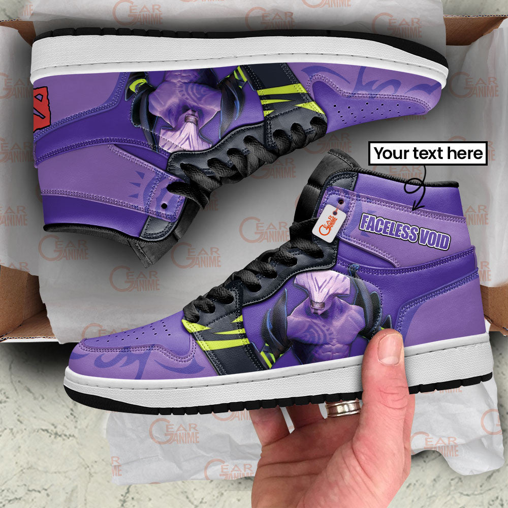 Faceless Void High-Top Sneakers Custom Personalized Name