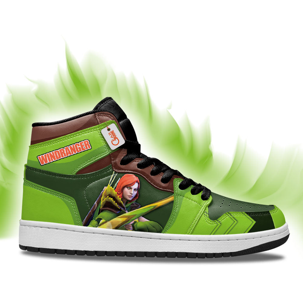 Windranger High-Top Sneakers Custom Personalized Name