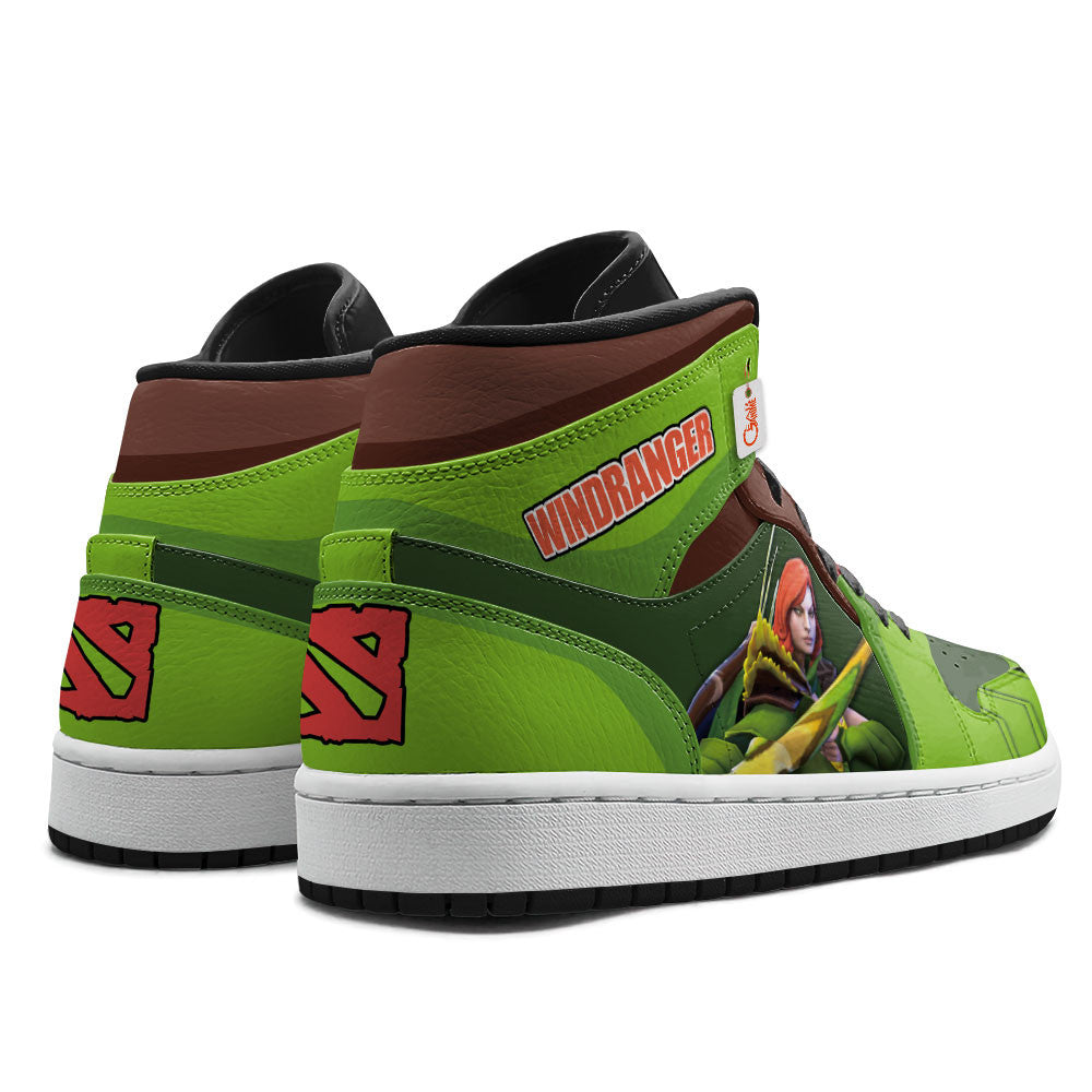 Windranger High-Top Sneakers Custom Personalized Name