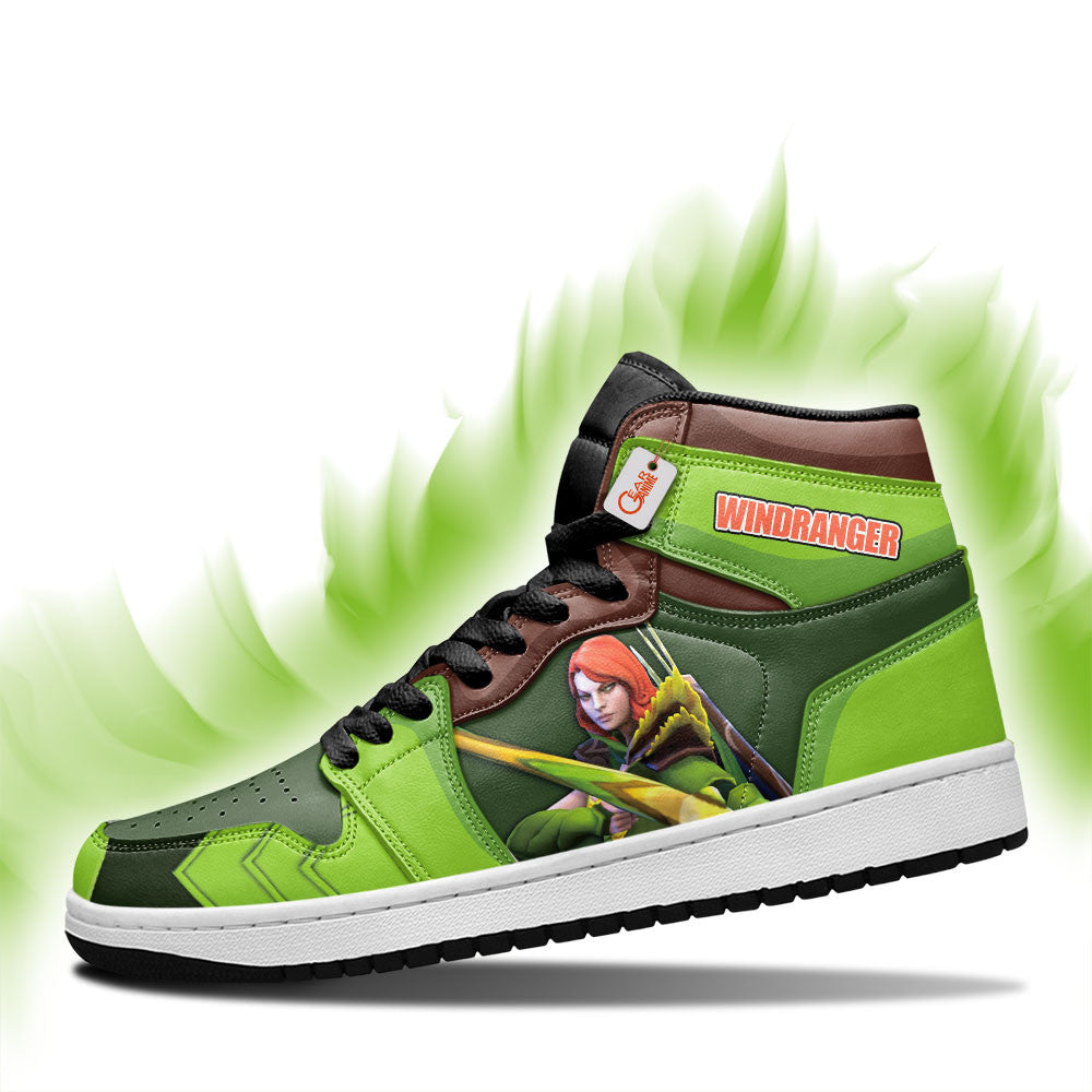 Windranger High-Top Sneakers Custom Personalized Name