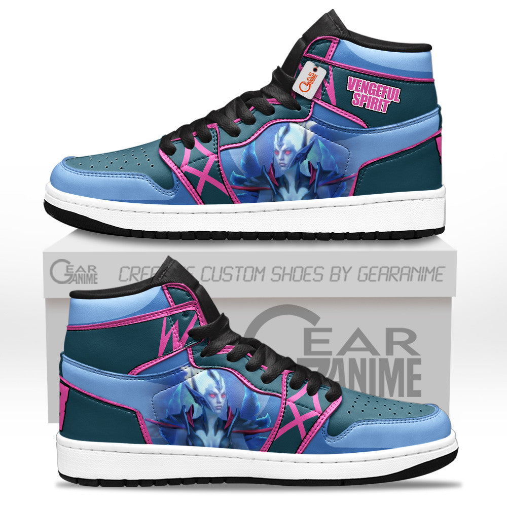 Vengeful Spirit High-Top Sneakers Custom Personalized Name