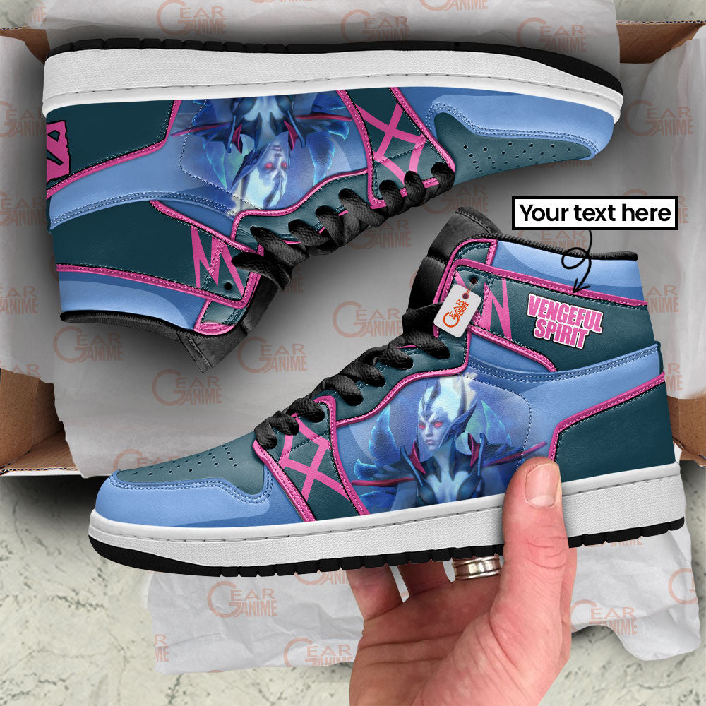 Vengeful Spirit High-Top Sneakers Custom Personalized Name