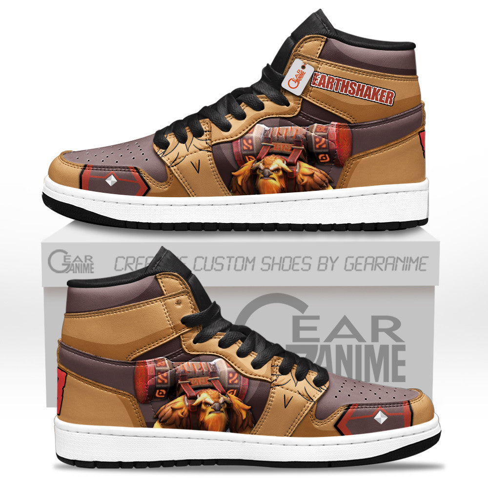 Earthshaker High-Top Sneakers Custom Personalized Name