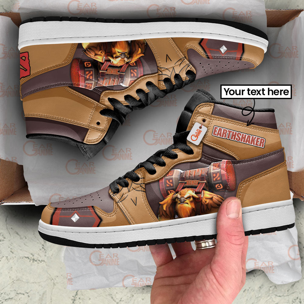 Earthshaker High-Top Sneakers Custom Personalized Name