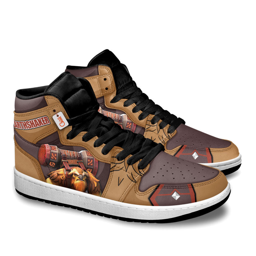 Earthshaker High-Top Sneakers Custom Personalized Name