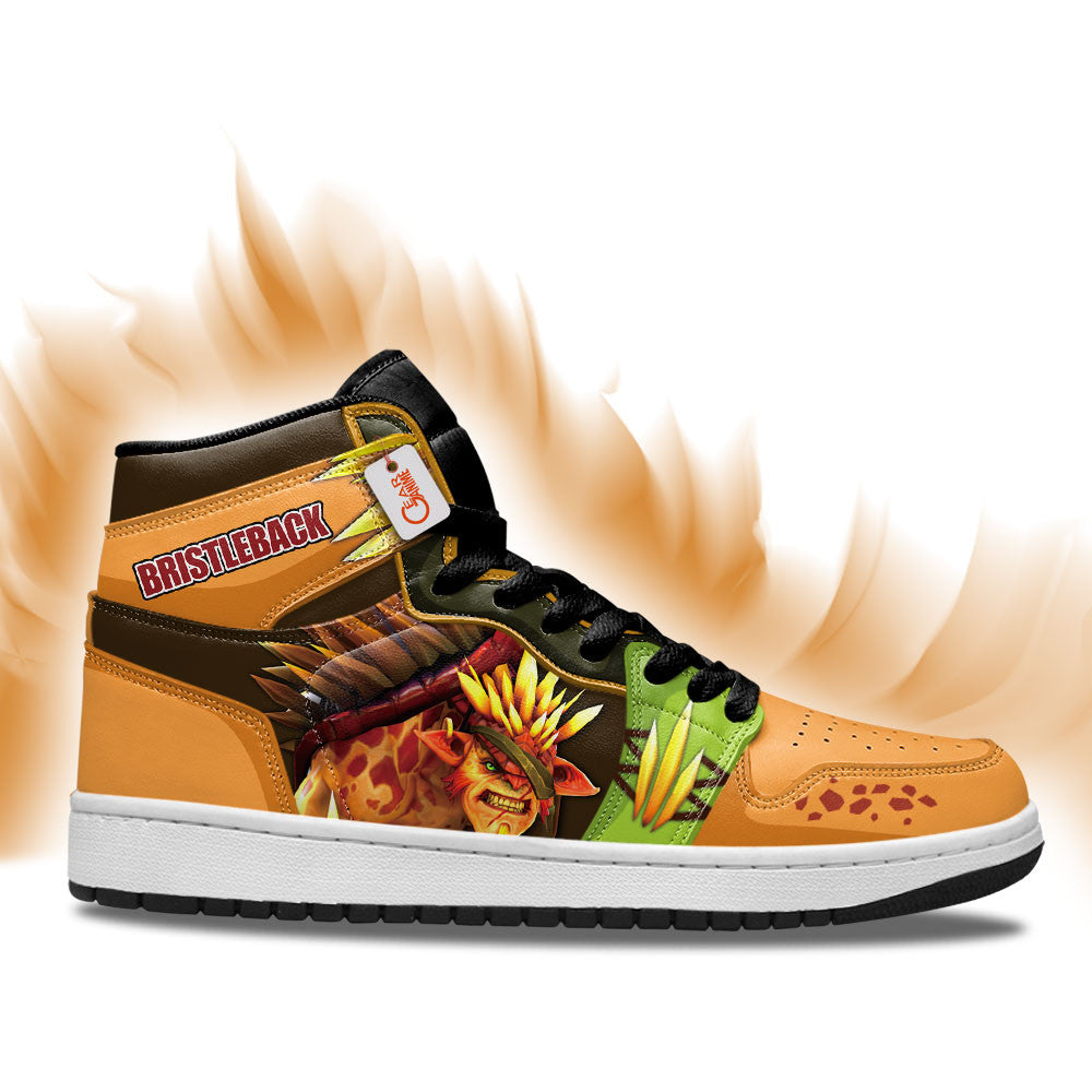 Bristleback High-Top Sneakers Custom Personalized Name