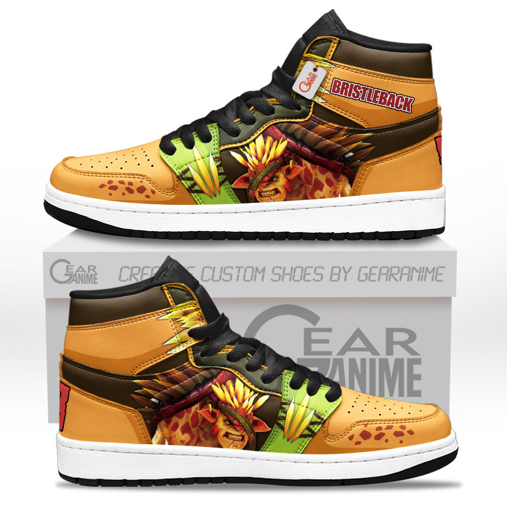 Bristleback High-Top Sneakers Custom Personalized Name