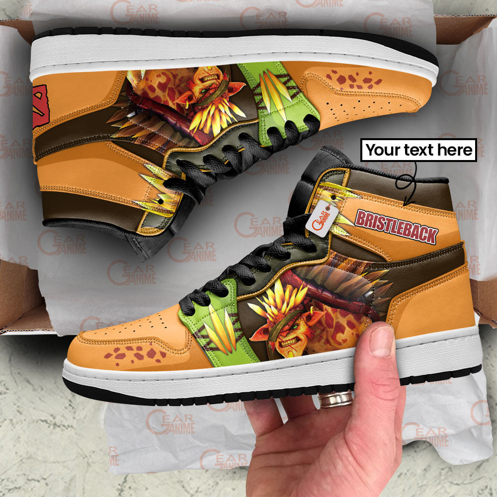 Bristleback High-Top Sneakers Custom Personalized Name