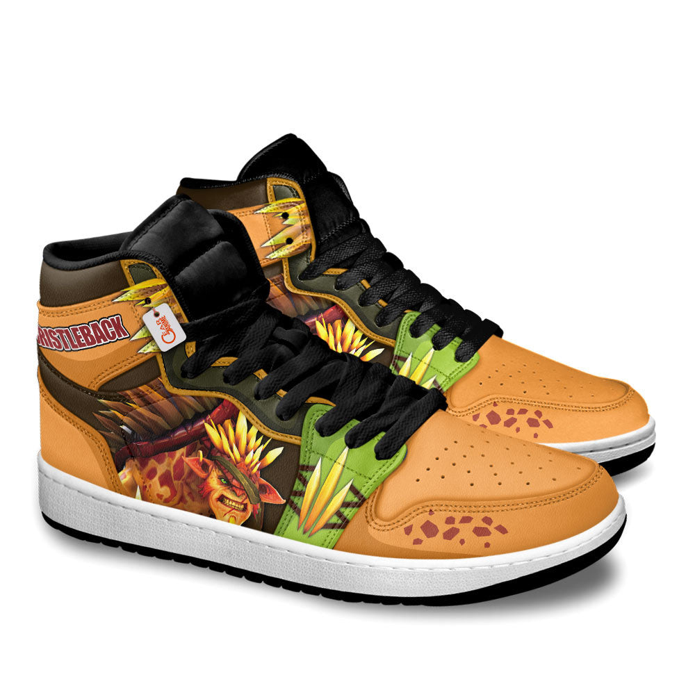Bristleback High-Top Sneakers Custom Personalized Name