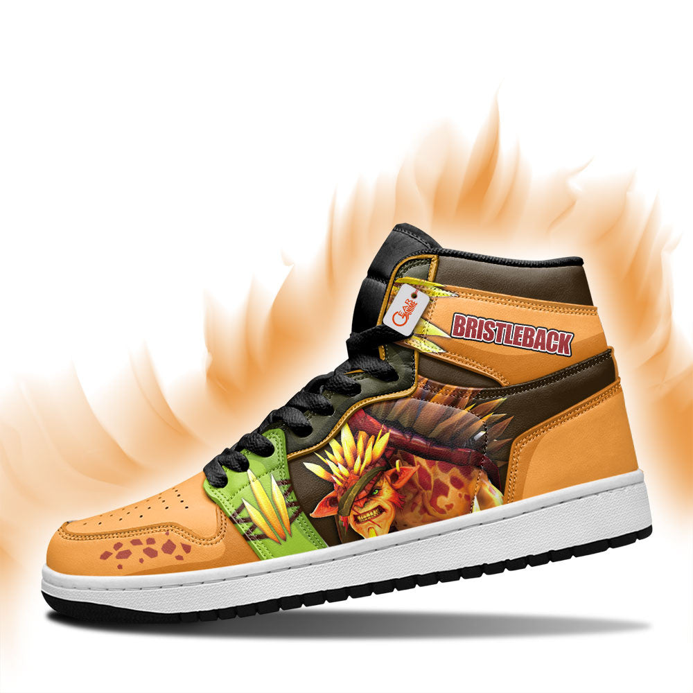 Bristleback High-Top Sneakers Custom Personalized Name