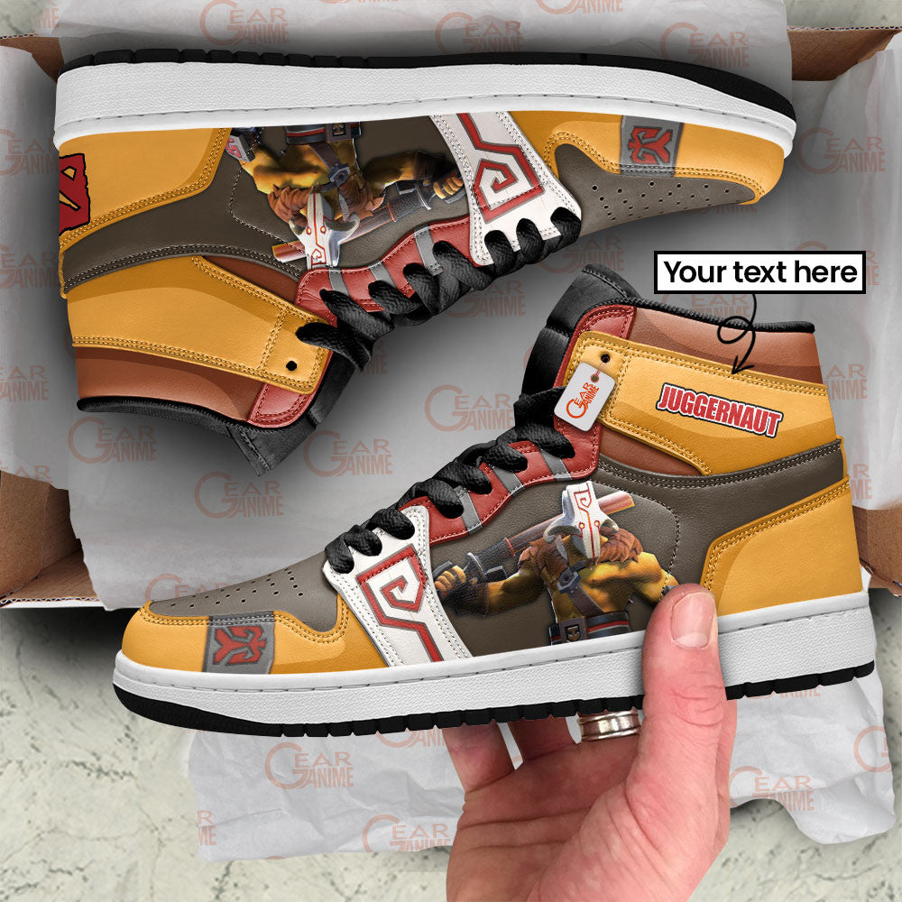 Juggernaut High-Top Sneakers Custom Personalized Name