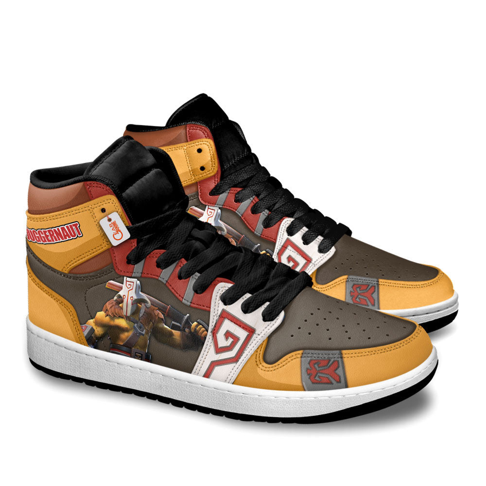 Juggernaut High-Top Sneakers Custom Personalized Name