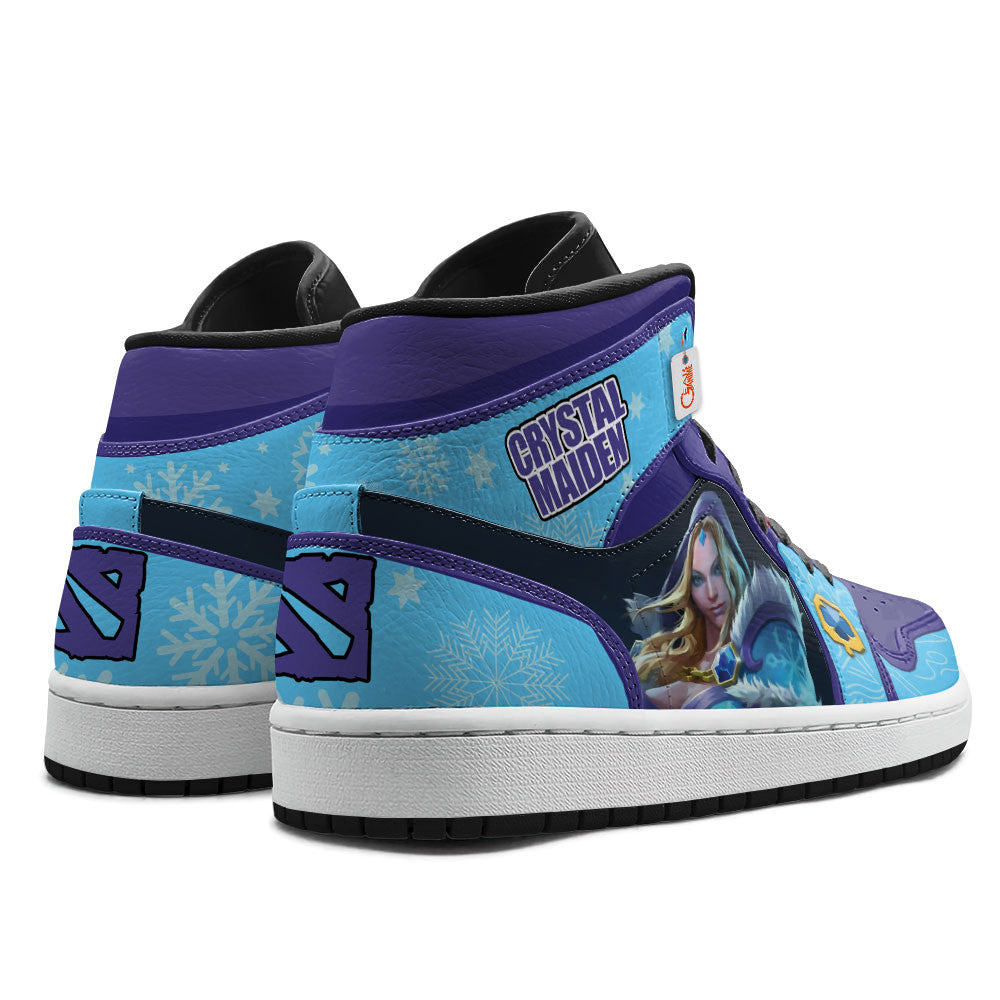 Crystal Maiden High-Top Sneakers Custom Personalized Name