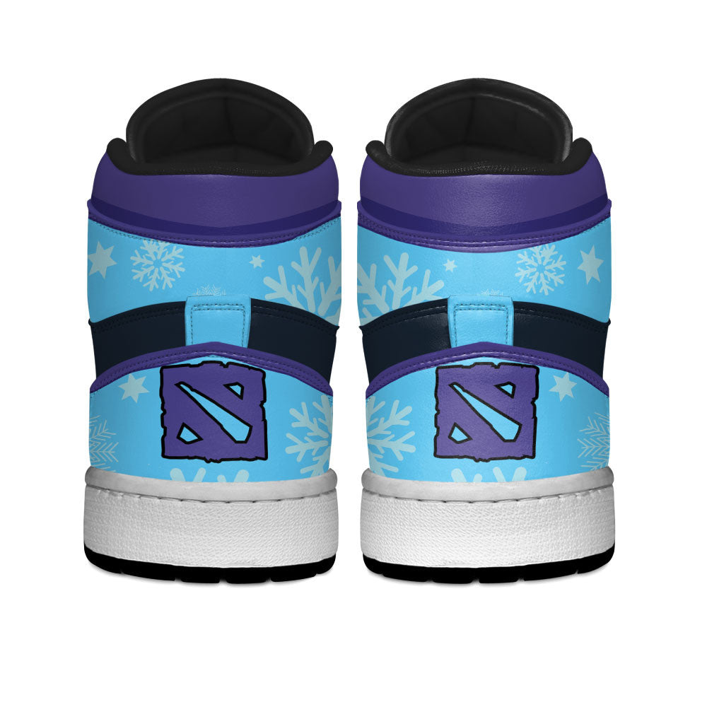 Crystal Maiden High-Top Sneakers Custom Personalized Name